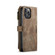 iPhone 13 Pro CaseMe-C30 PU + TPU Multifunctional Horizontal Flip Leather Case with Holder & Card Slot & Wallet & Zipper Pocket  - Brown