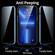 iPhone 13 Pro Anti-peeping Magnetic Metal Frame Double-sided Tempered Glass Phone Case  - Sierra Blue