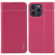 iPhone 13 Pro GEBEI Top-grain Horizontal Flip Leather Phone Case - Rose Red