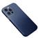 iPhone 13 Pro R-JUST Carbon Fiber Leather Texture All-inclusive Shockproof Back Cover Case  - Sapphire Blue