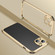 iPhone 13 Pro Four Corners Shockproof Metal Frame Phone Case  - Gold