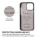 iPhone 13 Pro Fierre Shann Oil Wax Texture Genuine Leather Back Cover Case with 360 Degree Rotation Holder & Card Slot  - Black