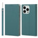 iPhone 13 Pro Litchi Texture Genuine Leather Phone Case With Lanyard & Holder & Card Slots & Wallet  - Sky Blue