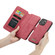 iPhone 13 Pro CaseMe 007 Multifunctional Detachable Billfold Phone Leather Case  - Red