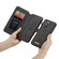 iPhone 13 Pro CaseMe 007 Multifunctional Detachable Billfold Phone Leather Case  - Black