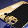 iPhone 13 Pro Colorful Stainless Steel Phone Case - Gold