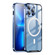 iPhone 13 Pro MagSafe Frosted Metal Phone Case  - Blue