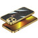 iPhone 13 Pro Carbon Brazed Stainless Steel Ultra Thin Protective Phone Case  - Gold