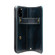 iPhone 13 Pro Denior Oil Wax Cowhide DK Magnetic Button Leather Phone Case - Dark Blue