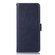 iPhone 13 Pro Crazy Horse Top Layer Cowhide Leather Phone Case  - Blue