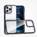 iPhone 13 Colorful Metal Lens Ring Phone Case - Black