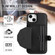 iPhone 13 Shockproof Leather Phone Case with Card Holder - Black
