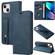 iPhone 13 Wristband Magnetic Leather Phone Case - Dark Blue