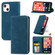 iPhone 13 Retro Skin Feel Business Magnetic Horizontal Flip Leather Case With Holder & Card Slots & Wallet & Photo Frame - Blue