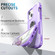 iPhone 13 3 in 1 PC + TPU Phone Case with Ring Holder - Purple