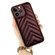 iPhone 13 Suteni Plating Leather Soft TPU Phone Case - Purple