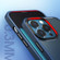 iPhone 13 ROCK PC + TPU Udun Transparent Protective Case - Black