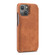 iPhone 13 LC.IMEEKE Hon Ancient Series Horizontal Flip Leather Case with Holder & Card Slot - Brown