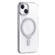 iPhone 13 Skin Feel MagSafe Shockproof Phone Case with Holder - White