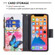 iPhone 13 Colored Drawing Pattern Zipper Horizontal Flip Leather Case with Holder & Card Slots & Wallet - Two Butterflies
