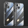 iPhone 13 SULADA Crytal Steel Series Diamond Glass + TPU Phone Case - Black