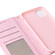 iPhone 13 Bronzing Painting RFID Leather Case - Rose Flower