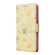 iPhone 13 Bronzing Painting RFID Leather Case - Yellow Daisy