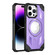iPhone 13 MagSafe Magnetic Holder Phone Case - Dark Purple