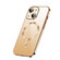 iPhone 13 SULADA Plating TPU Shockproof Phone Soft Case - Gold