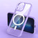 iPhone 13 Soft Shield MagSafe Magnetic Acrylic Transparent PC Phone Case - Light Purple