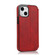 iPhone 13 Strong Magnetic Closure PU + TPU Leather Case with Card Slots & Holder - Red