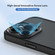 iPhone 13 ROCK U-shield Skin-like PC+TPU Phone Case - Blue