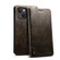 iPhone 13 Baroque Simple Horizontal Flip Leather Case with Holder & Card Slots & Wallet - Black