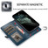 iPhone 13 Strong Magnetic Detachable Horizontal Flip Leather Case with Card Slots & Wallet - Blue