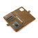 iPhone 13 Strong Magnetic Detachable Horizontal Flip Leather Case with Card Slots & Wallet - Brown