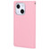 iPhone 13 GOOSPERY RICH DIARY Crazy Horse Texture Horizontal Flip Leather Case with Holder & Card Slots & Wallet - Pink