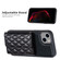 iPhone 13 Horizontal Wallet Rhombic Leather Phone Case - Black