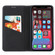 iPhone 13 GEBEI PU+TPU Horizontal Flip Protective Case with Holder & Card Slots - Black