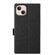 iPhone 13 ViLi K Series Dual-side Buckle Magsafe Leather Phone Case - Black