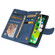 iPhone 13 Multifunctional Phone Leather Case with Card Slot & Holder & Zipper Wallet & Photo Frame - Blue