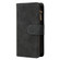 iPhone 13 Multifunctional Phone Leather Case with Card Slot & Holder & Zipper Wallet & Photo Frame - Black