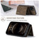 iPhone 13 DG.MING M1 Series 3-Fold Multi Card Wallet Shockproof Case with Holder Function  - Coffee