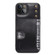 iPhone 13 Denior Oil Wax Cowhide Card Slot Phone Case - Black