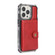iPhone 13 Wallet Card Shockproof Phone Case - Red
