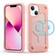 iPhone 13 Colorful Magsafe Magnetic Phone Case - Rose Gold