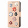iPhone 13 Stereoscopic Flowers Leather Phone Case - Yellow