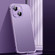 iPhone 13 Spring Buckle Metal Frosted Phone Case - Purple