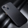 iPhone 13 R-JUST Carbon Fiber Leather Texture All-inclusive Shockproof Back Cover Case - Black