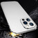 iPhone 13 Electroplated Glossy Stainless Steel Phone Case - Silver