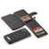 iPhone 13 CaseMe 007 Multifunctional Detachable Billfold Phone Leather Case - Black